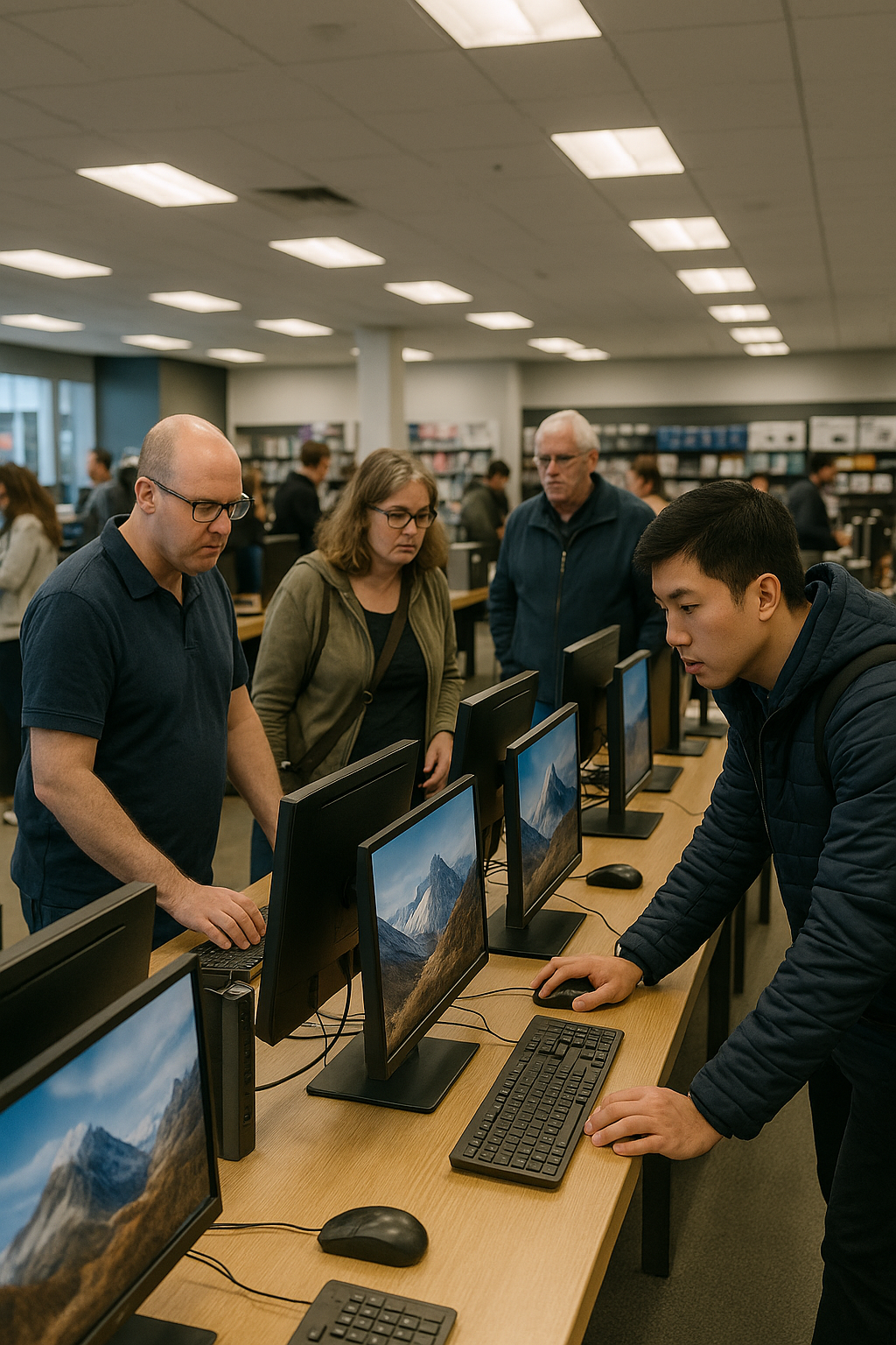 New Zealand computer shops selling laptos, desktops and accessories.